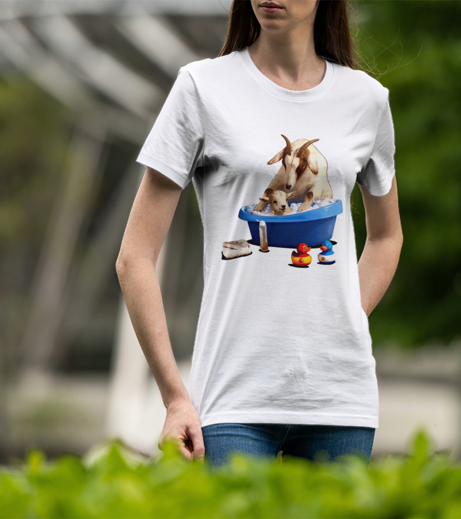 GOAT Bathtub Classico Messi Bathing Yamal T-Shirt