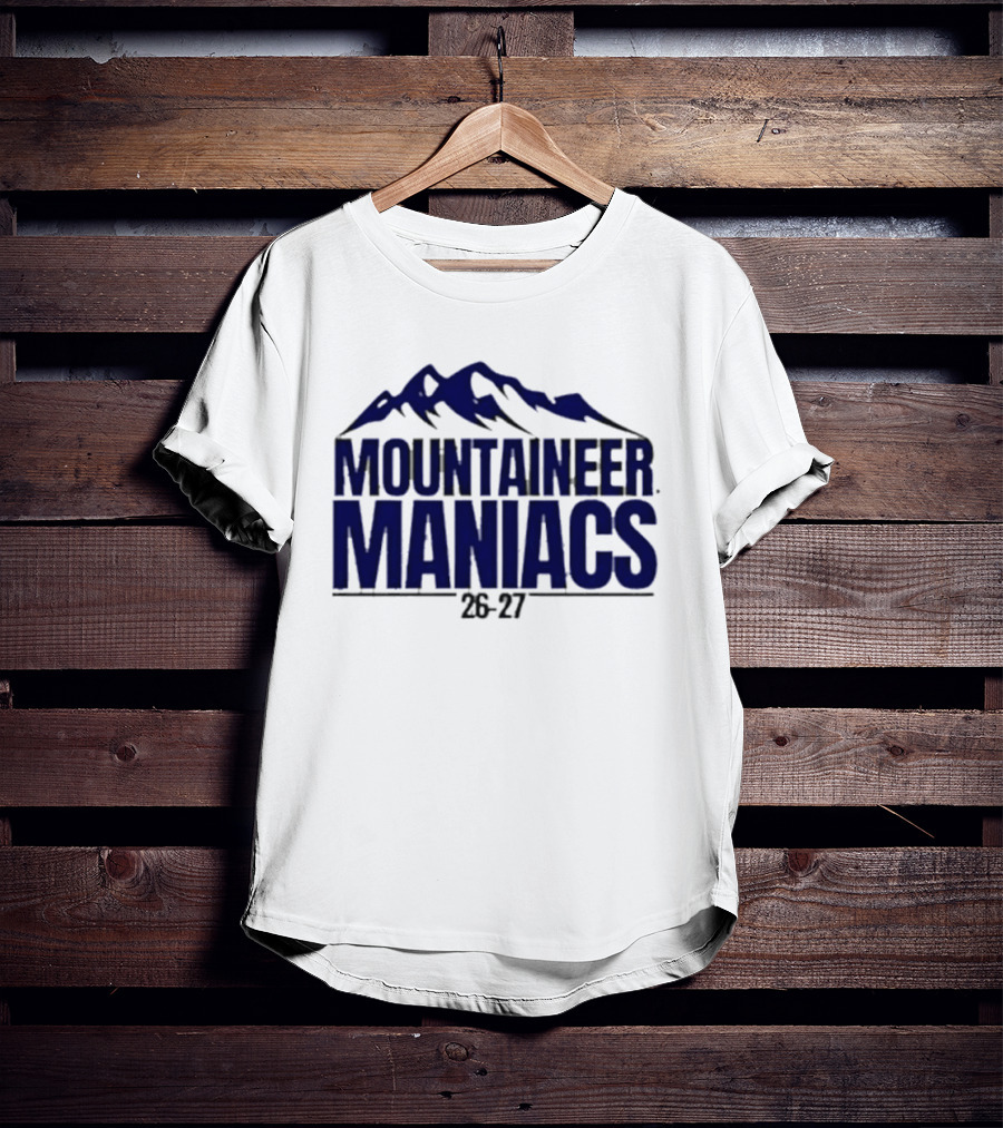 Mountaineer Maniacs 2026 2027 Mountain T-Shirt
