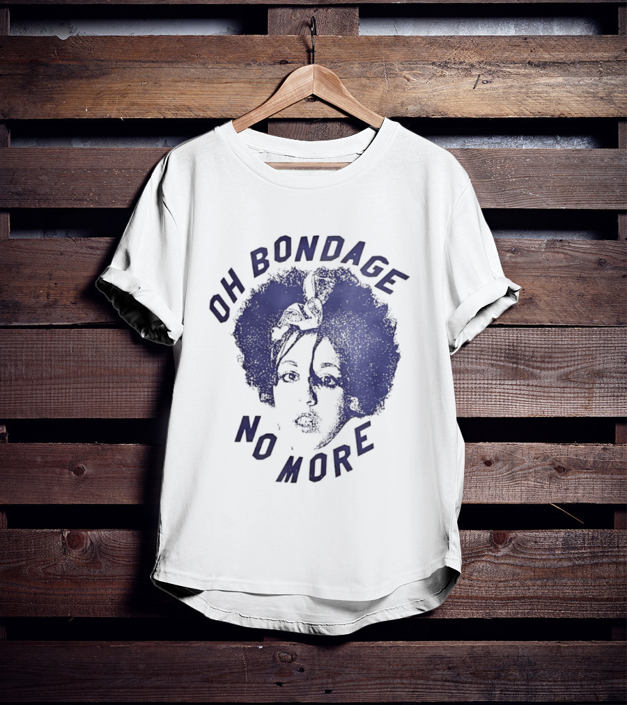Oh Bondage No More X Ray Spex Poly Styrene Iconic Punk Image T-Shirt