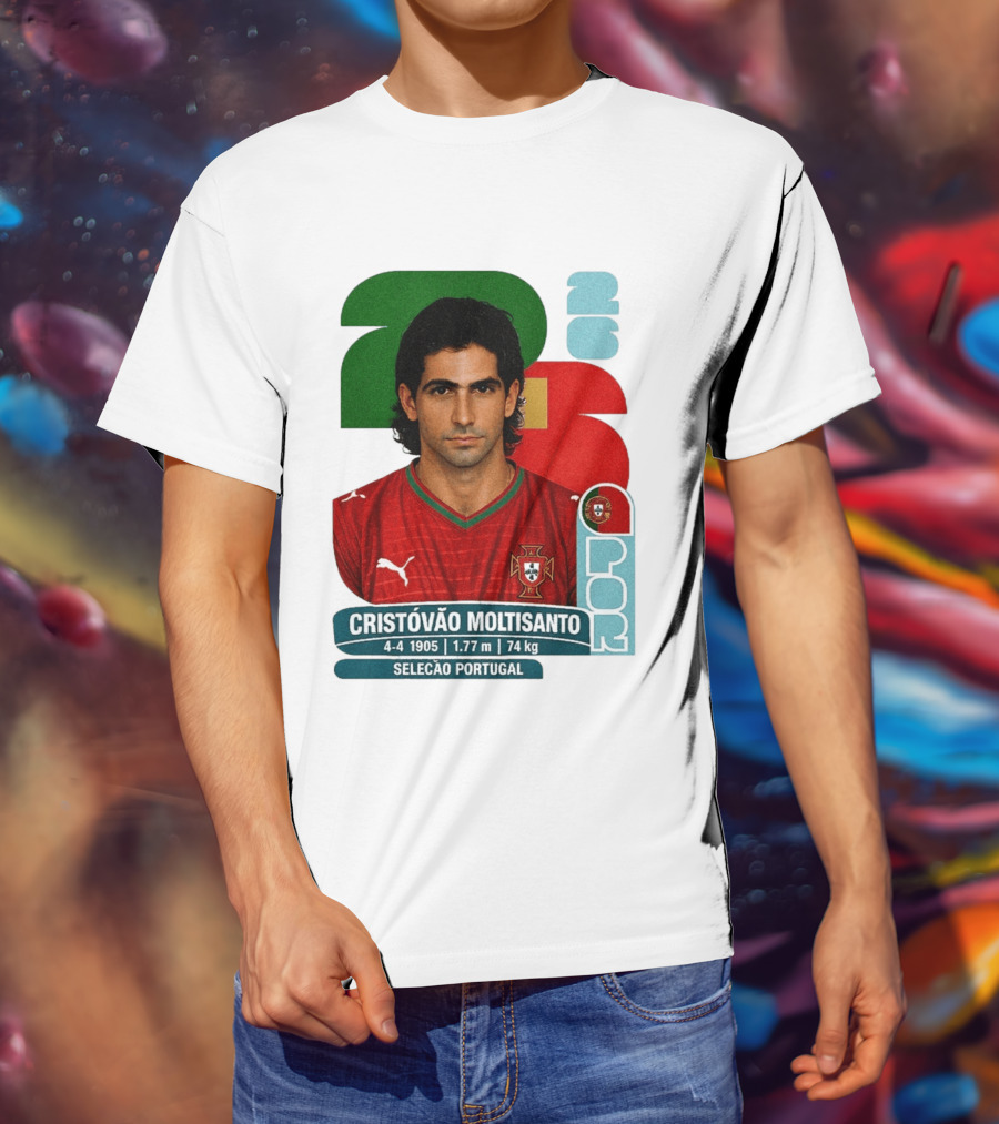 Cristóvão Moltisanto Seleção Portugal 2026 Soccer Card T-Shirt