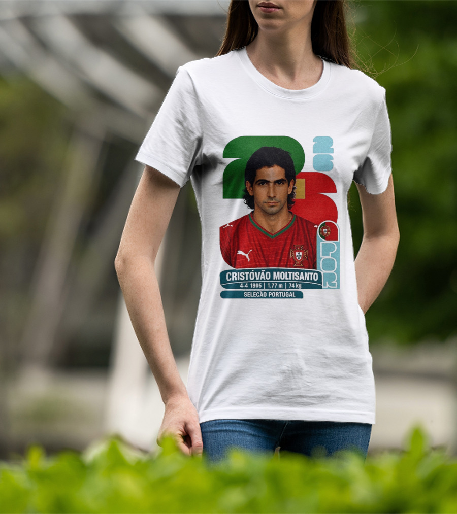Cristóvão Moltisanto Seleção Portugal 2026 Soccer Card T-Shirt