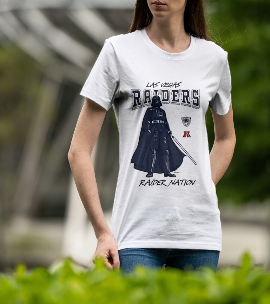 Las Vegas Raiders Raider Nation Darth Vader NFL T-Shirt