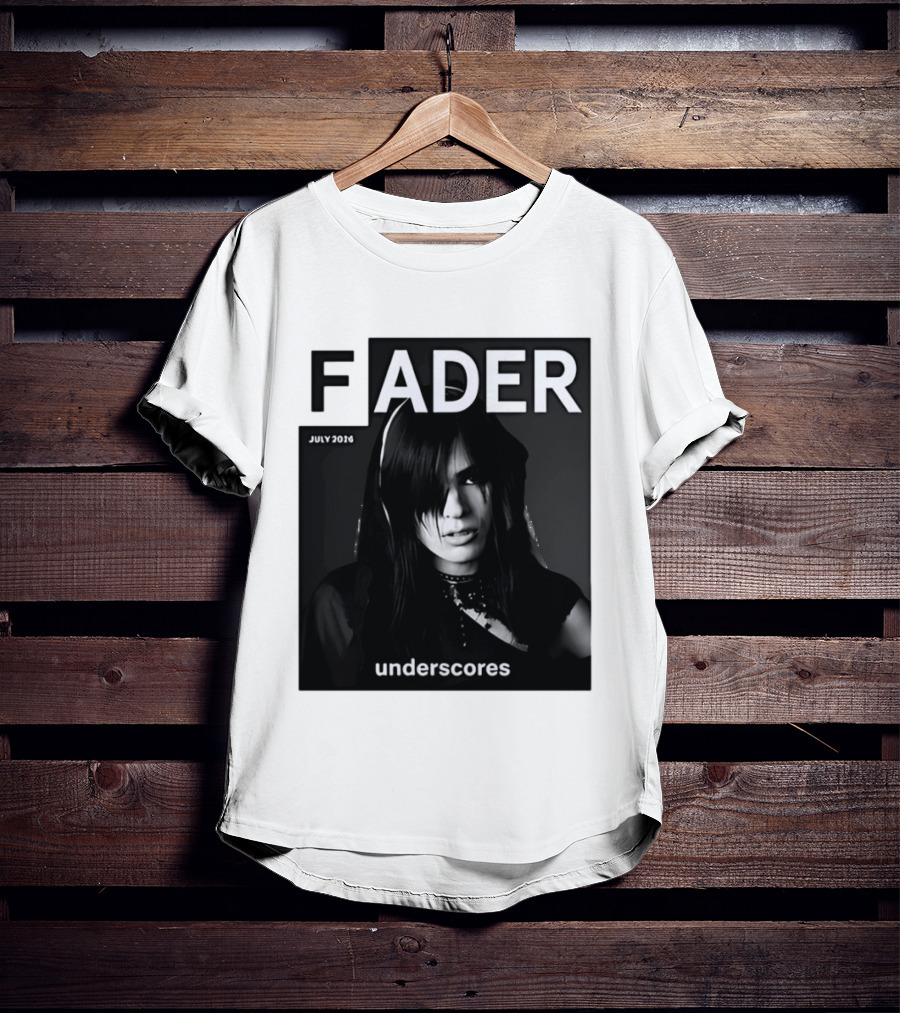 FADER Magazine July 2026 Cover Featuring Underscores T-Shirt