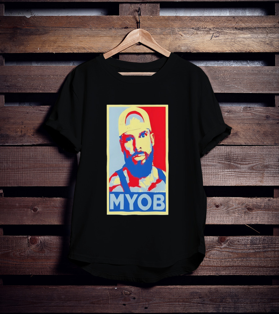 MYOB Bearded Man Hope Style Mind Your Own Business T-Shirt