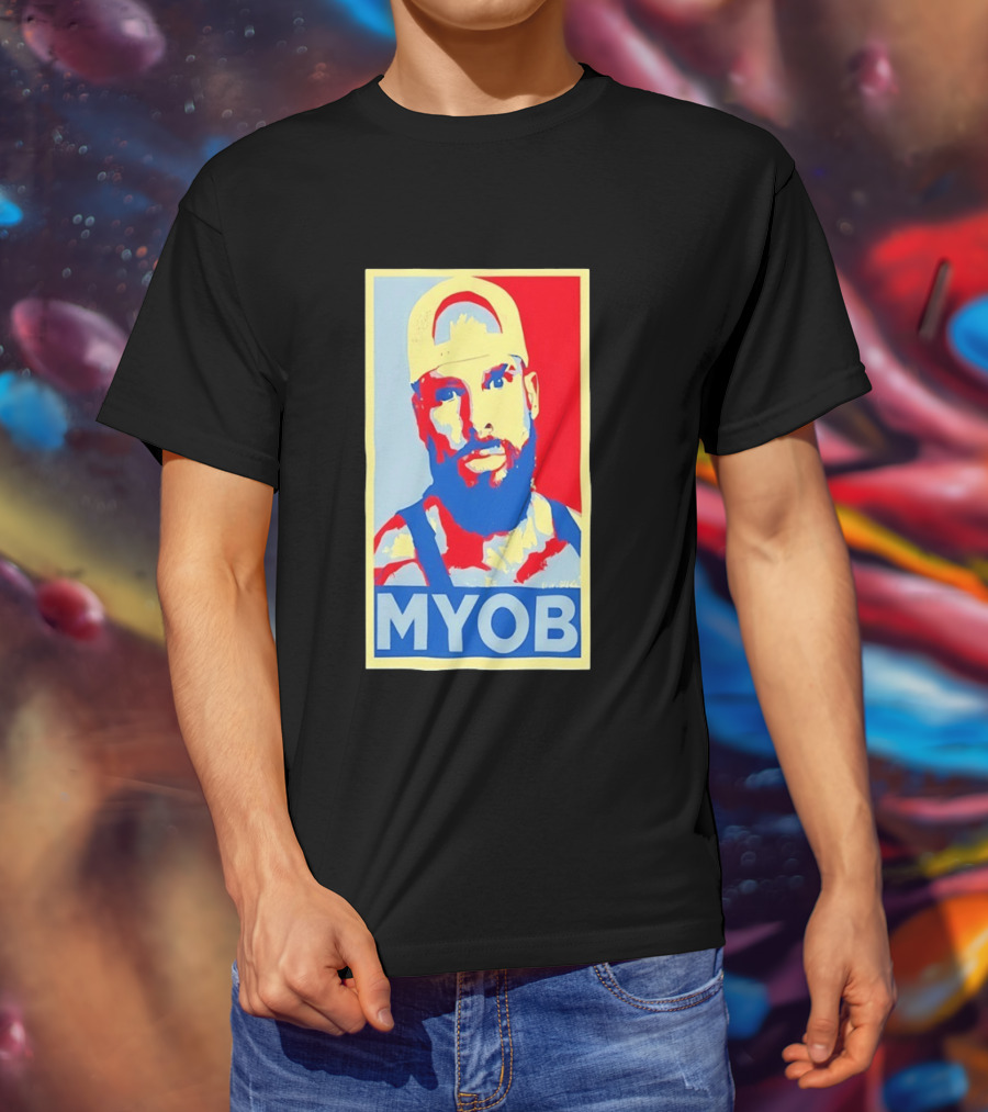 MYOB Bearded Man Hope Style Mind Your Own Business T-Shirt