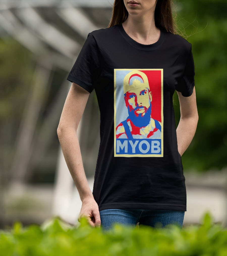 MYOB Bearded Man Hope Style Mind Your Own Business T-Shirt