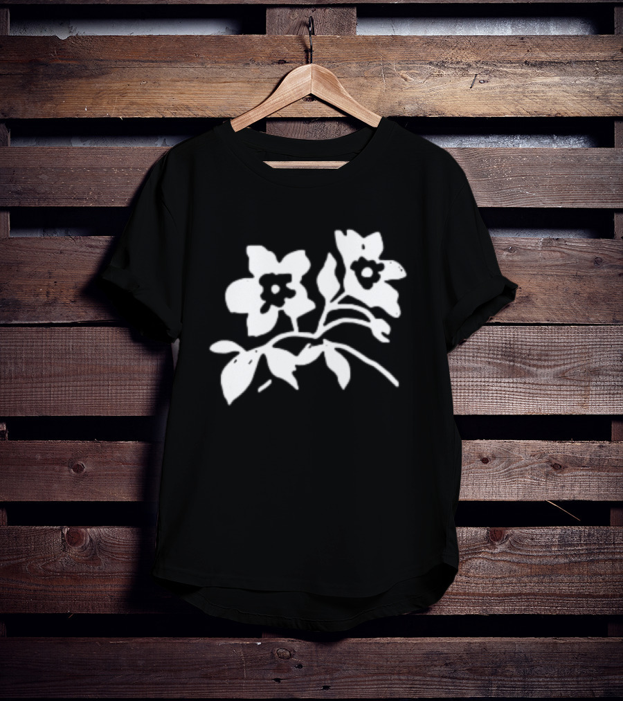 Flower It Was Time This Whole Time 2 Sided T-Shirt