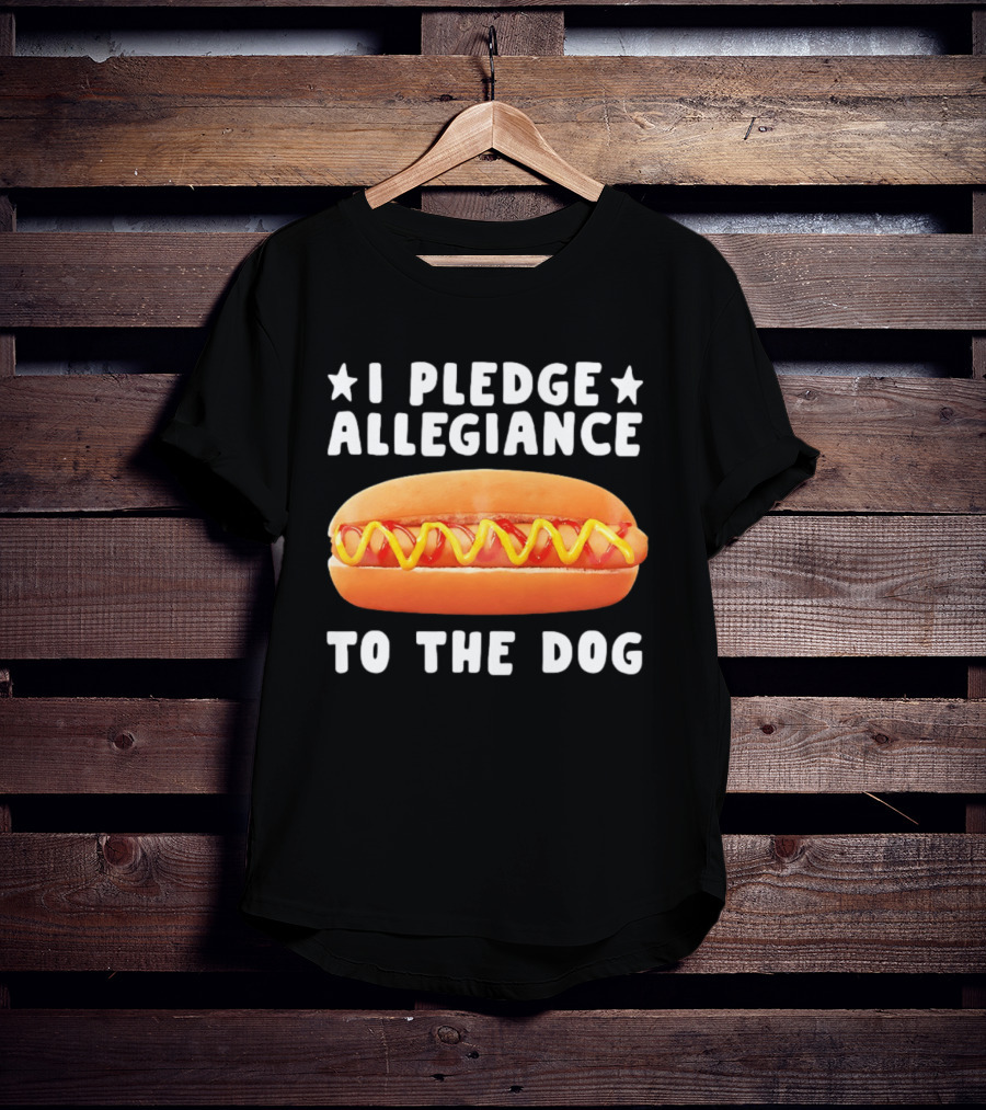 I Pledge Allegiance To The Hot Dog T-Shirt