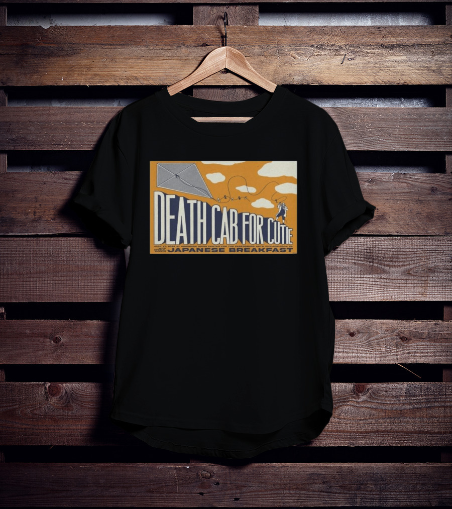 Death Cab For Cutie With Japanese Breakfast TD Pavilion Philadelphia PA July 17 2026 Kite T-Shirt