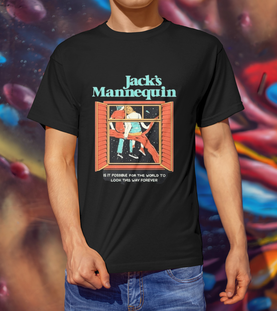 Jack's Mannequin Is It Possible For The World To Look This Way Forever Window Scene T-Shirt