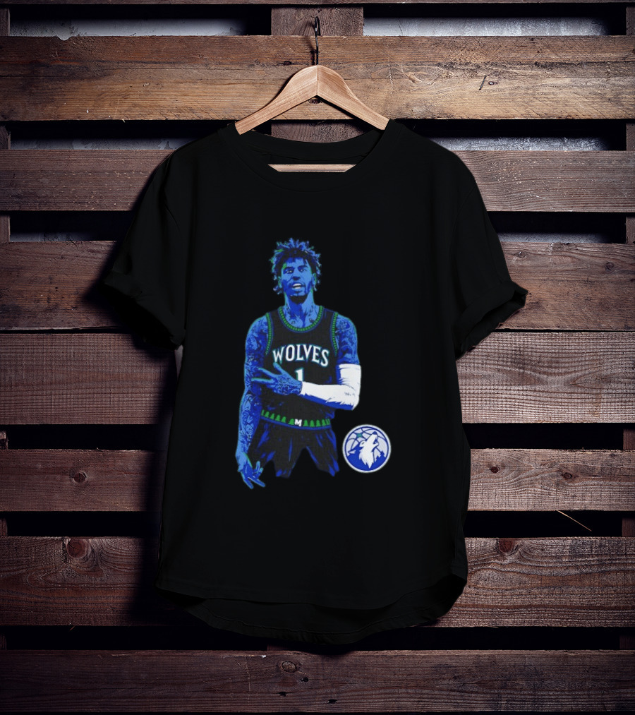 Wolves LaMelo Ball Number 1 Minnesota Timberwolves NBA Basketball T-Shirt