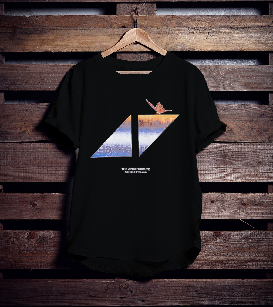 Tomorrowland X Avicii Tribute Butterfly T-Shirt