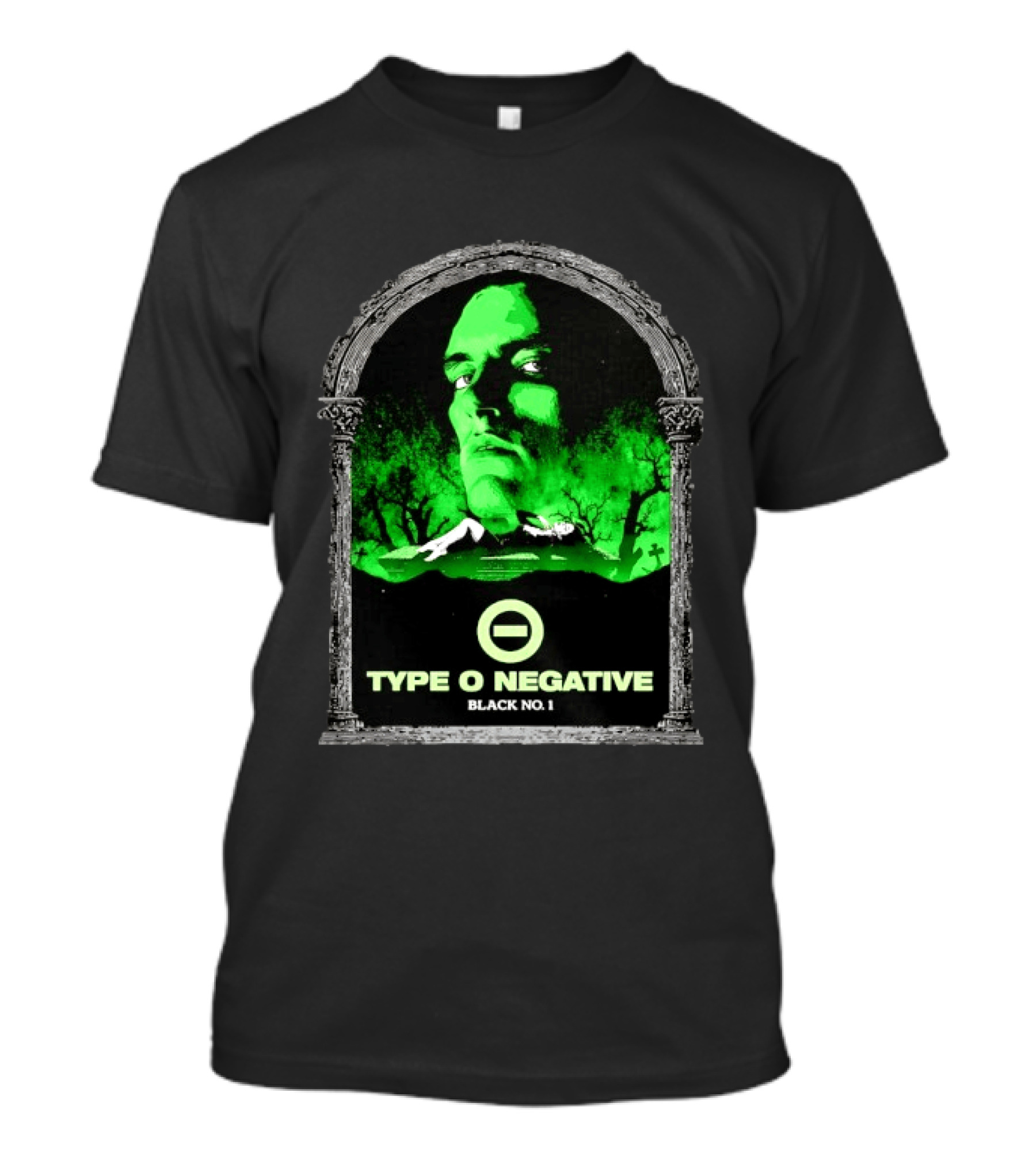 Type O Negative Black No 1 Peter Steele Gothic T-Shirt