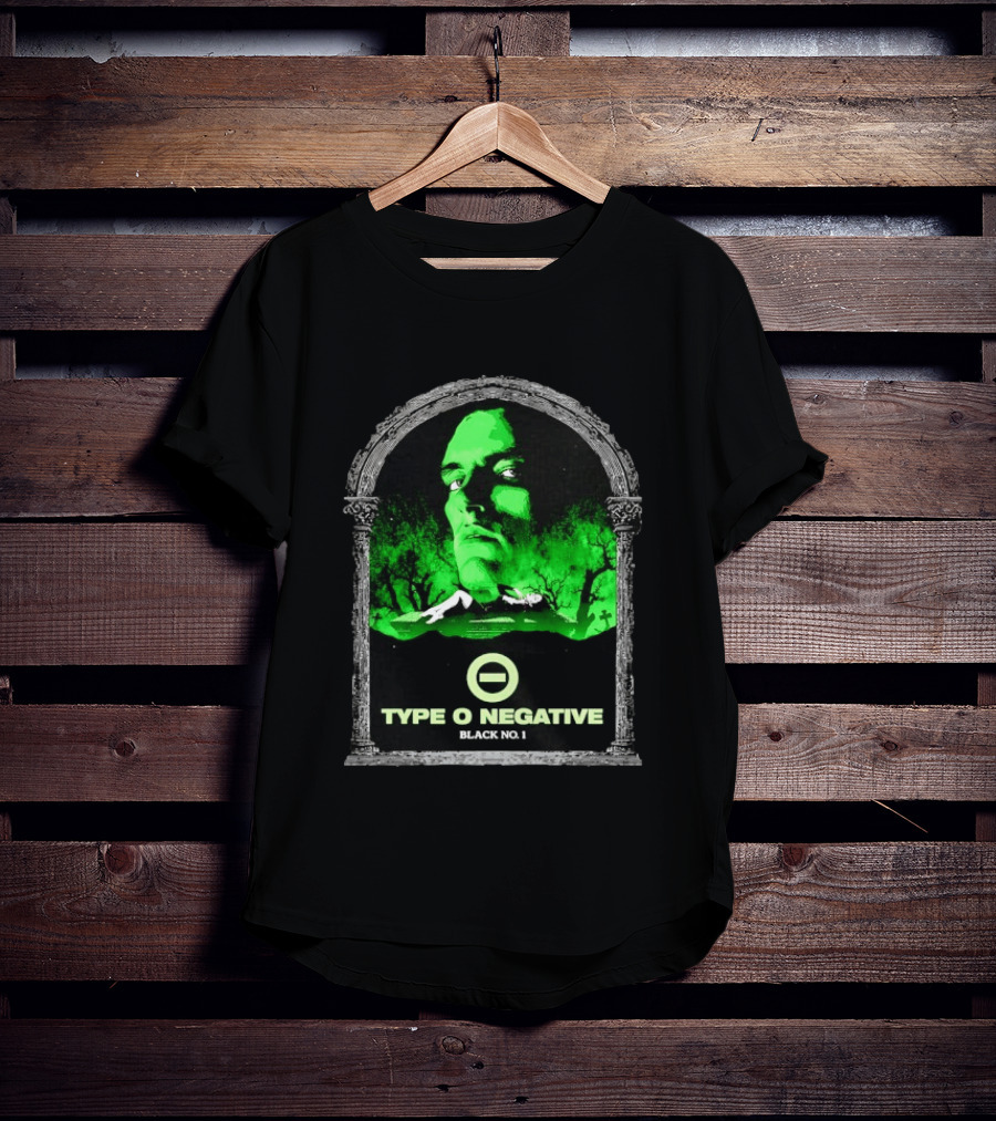 Type O Negative Black No 1 Peter Steele Gothic T-Shirt