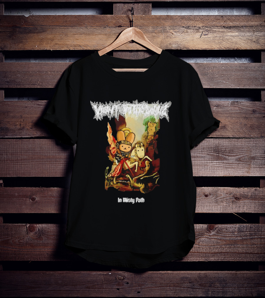 View From The Soul In Misty Path T-Shirt