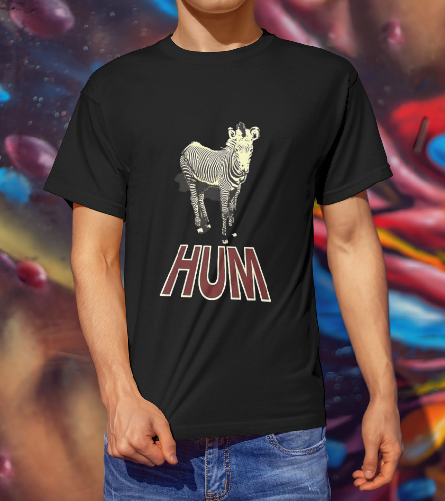 Zebra HUM Little Dipper The Pod Stars Suicide Machine The Very Old Man Two Sided T-Shirt