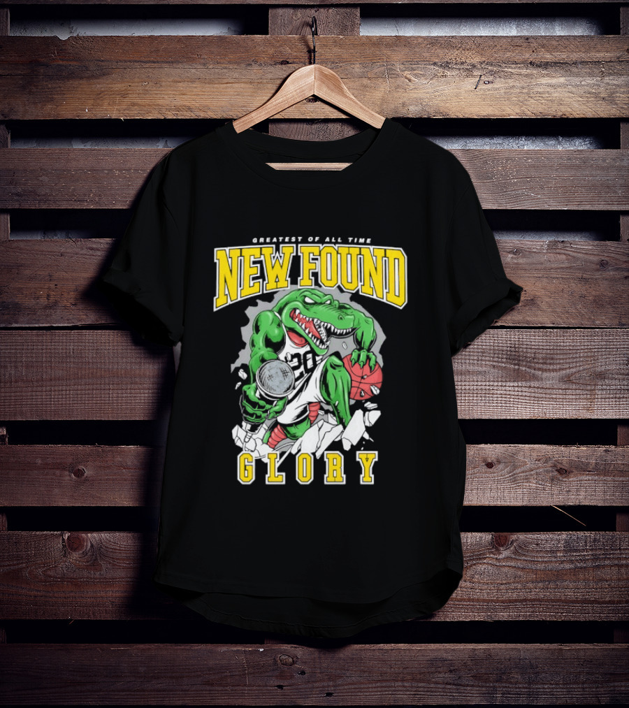 New Found Glory Greatest Of All Time Alligator Pop Punk 30 T-Shirt