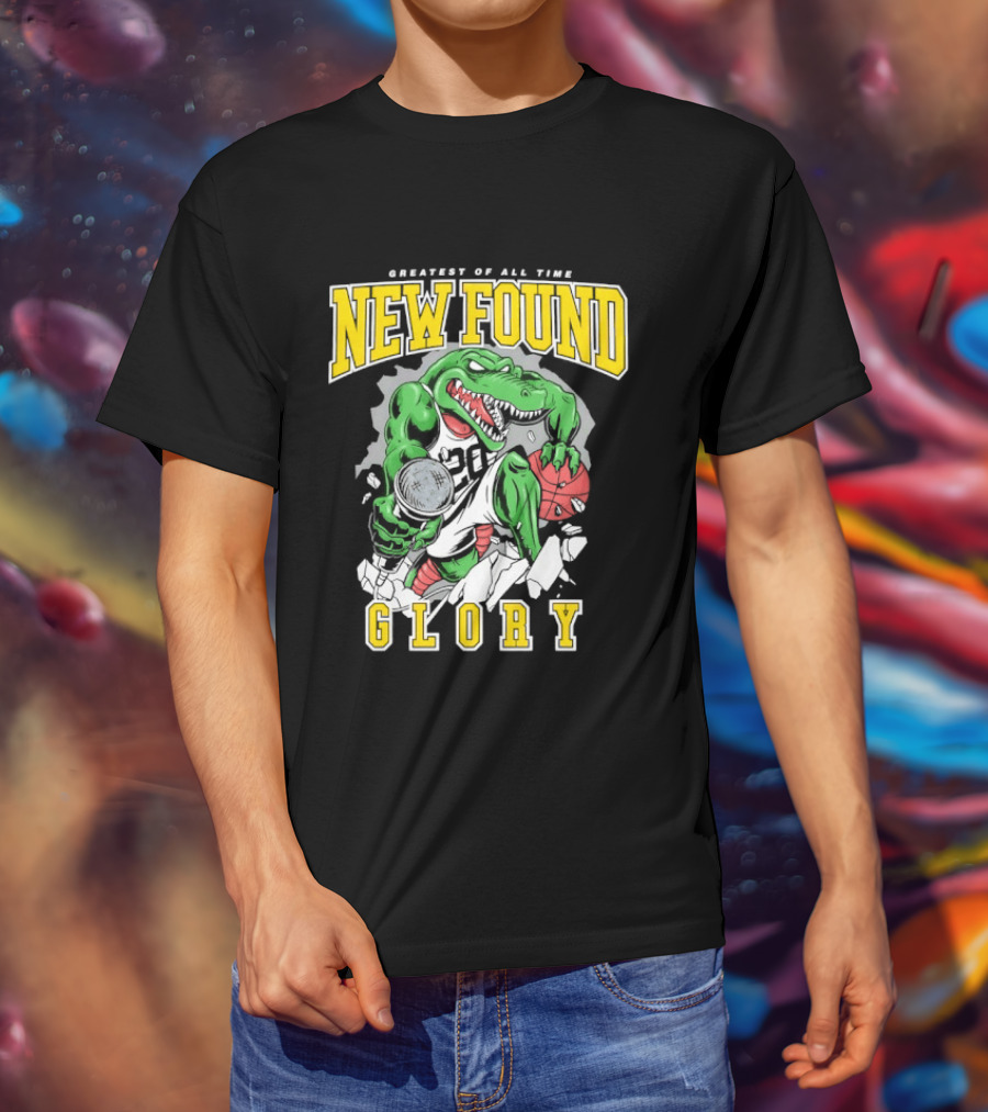 New Found Glory Greatest Of All Time Alligator Pop Punk 30 T-Shirt