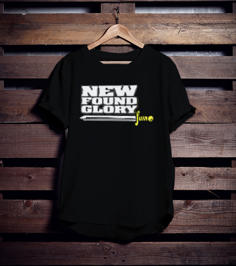 New Found Glory Kings Of Pop Punk Skeleton Card Two Sided T-Shirt