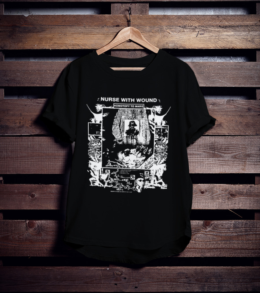 Nurse With Wound Homotopy To Marie Was By Franz Kamin Two Sided T-Shirt