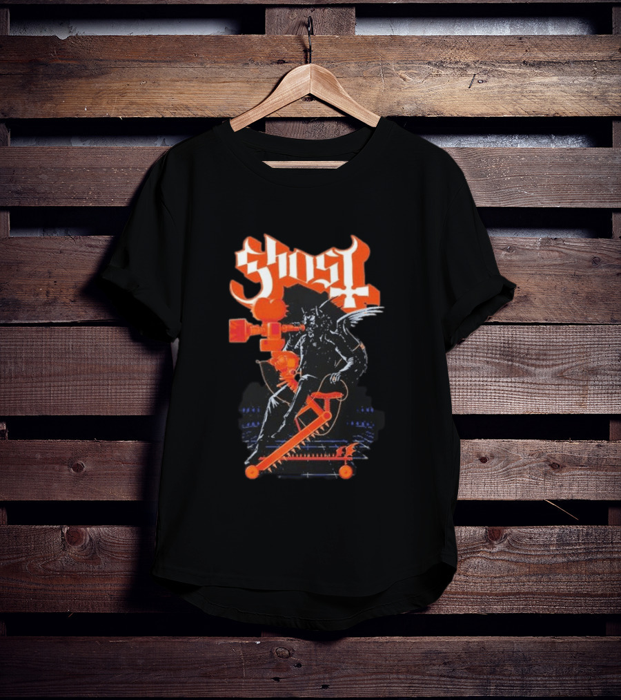 Original Ghost Auteur V The Nameless Ghouls Cinematic Camera Wings T-Shirt