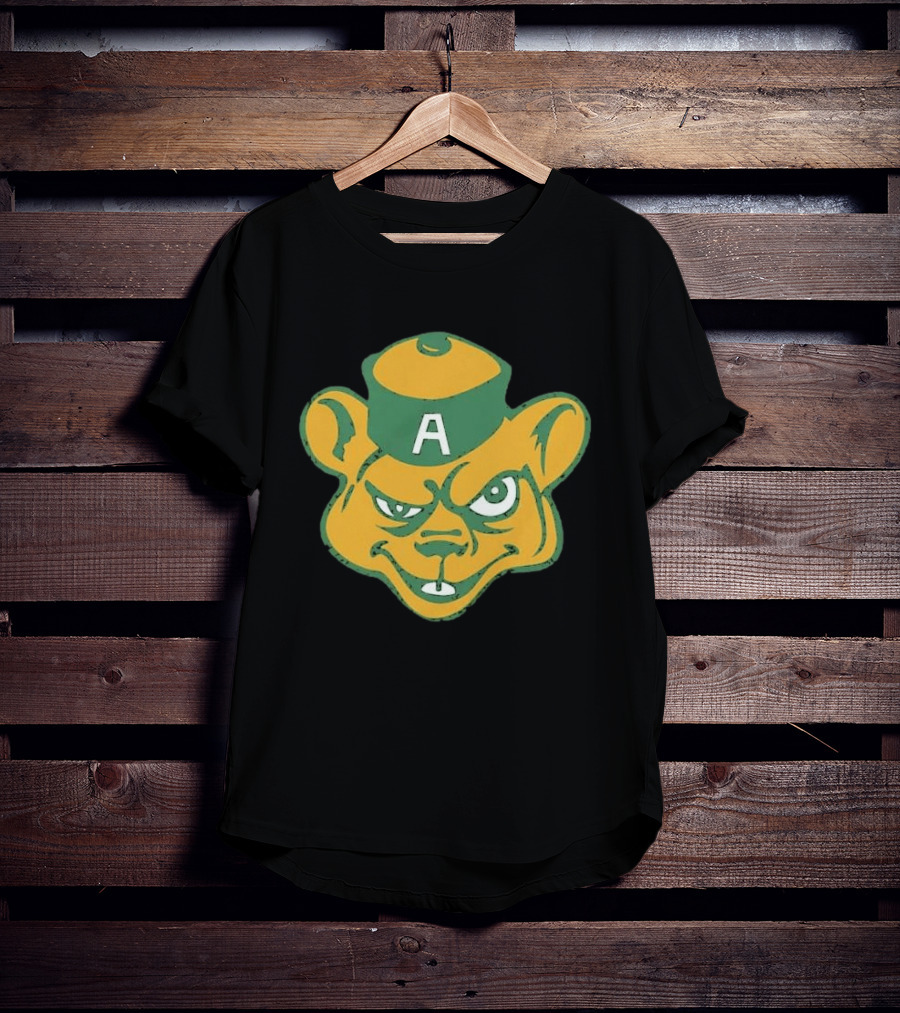 Angry Bear A Logo Vintage Cartoon T-Shirt
