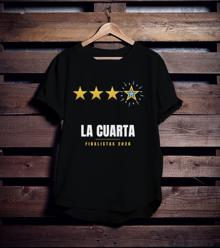 La Cuarta Estrella Argentina Finalistas 2026 T-Shirt