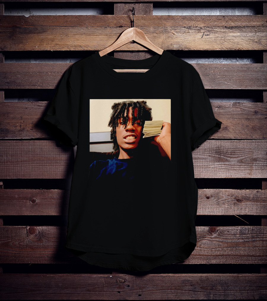 Lil Double 0 Rapper Hip Hop Money Stack Pose T-Shirt