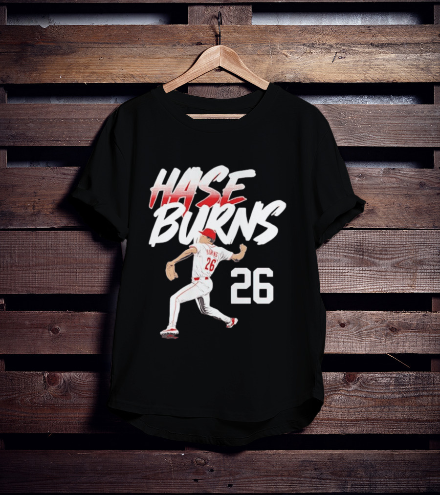 Chase Burns Cincinnati Reds Baseball Ace Number 26 T-Shirt