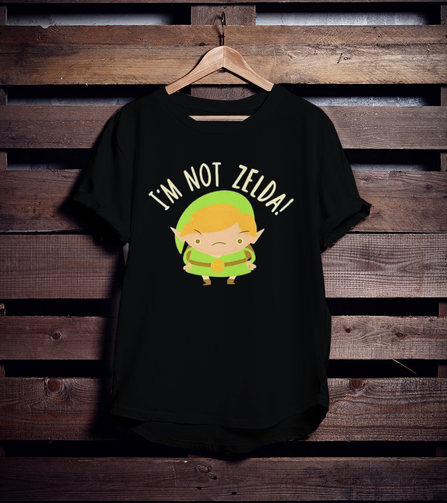 I'm Not Zelda Funny Link T-Shirt