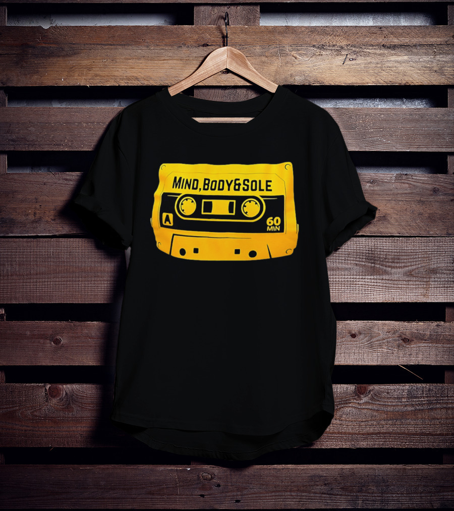 Mind Body & Sole Cassette Tape 60 Min Music T-Shirt