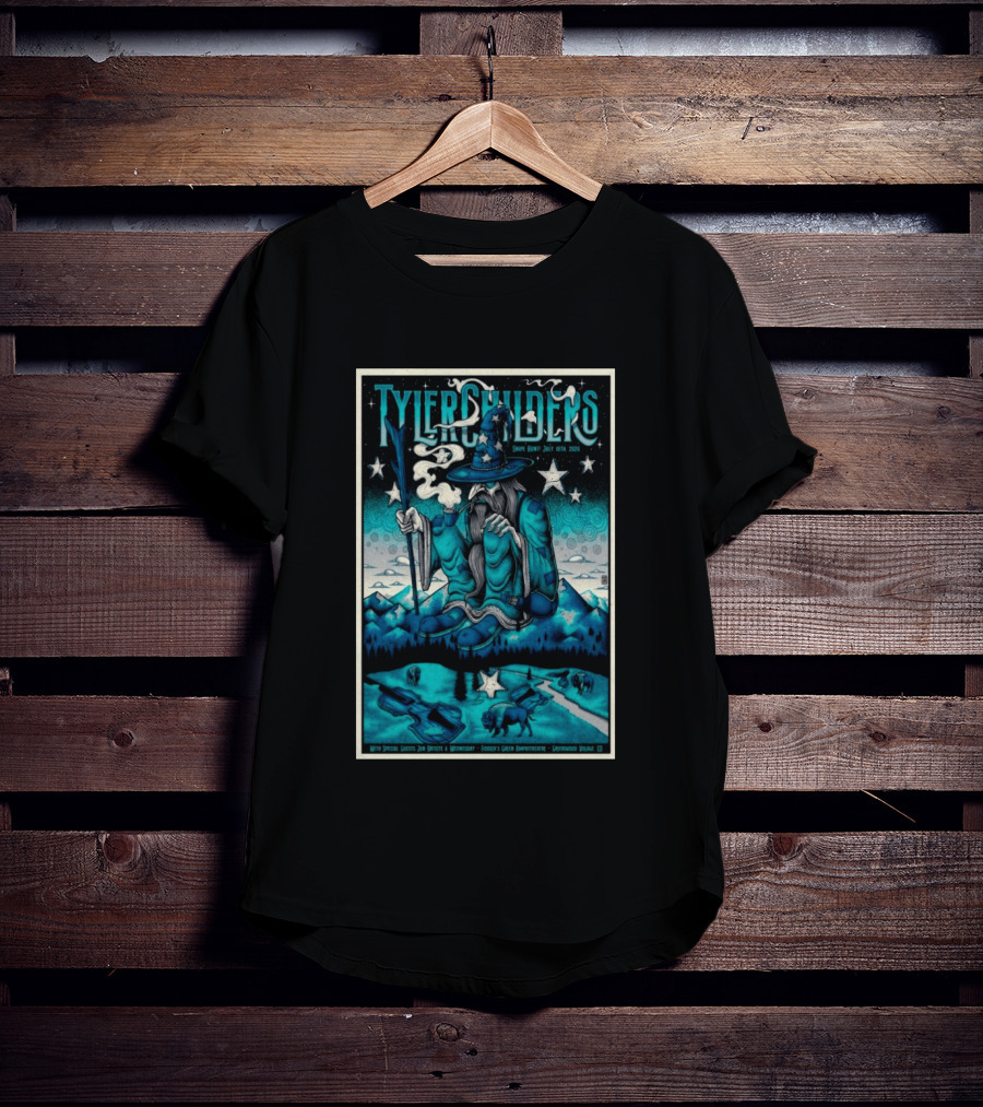 Tyler Childers Snipe Hunt July 18th 2026 Fiddler's Green Amphitheatre Greenwood Village CO T-Shirt