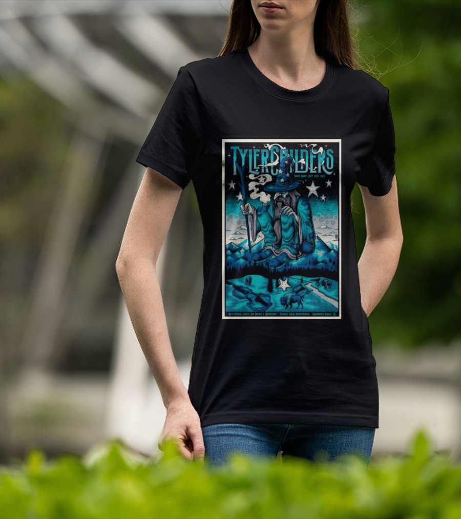 Tyler Childers Snipe Hunt July 18th 2026 Fiddler's Green Amphitheatre Greenwood Village CO T-Shirt