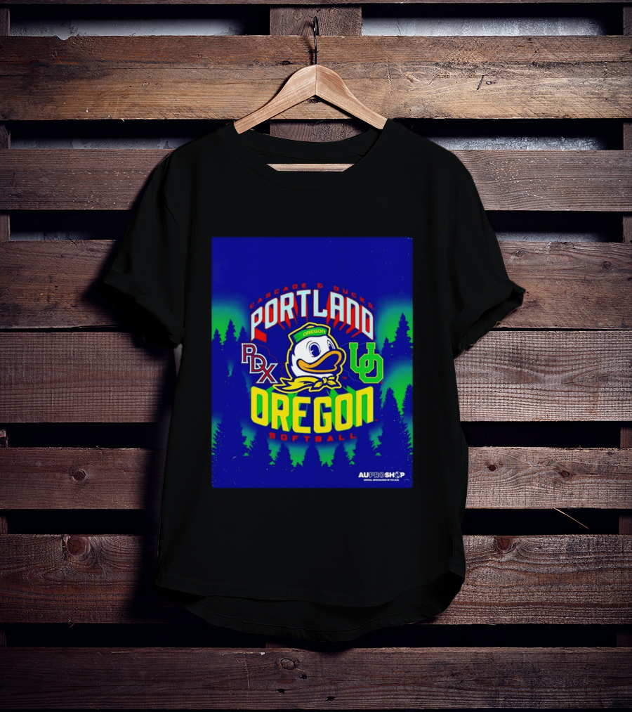 Cascade Ducks Portland RDX Oregon Softball T-Shirt