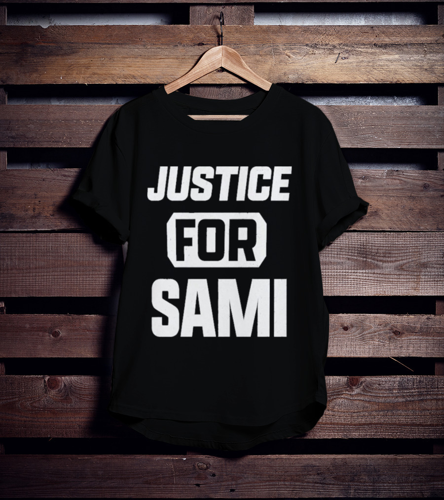 Justice For Sami Zayn WWE Fan T-Shirt