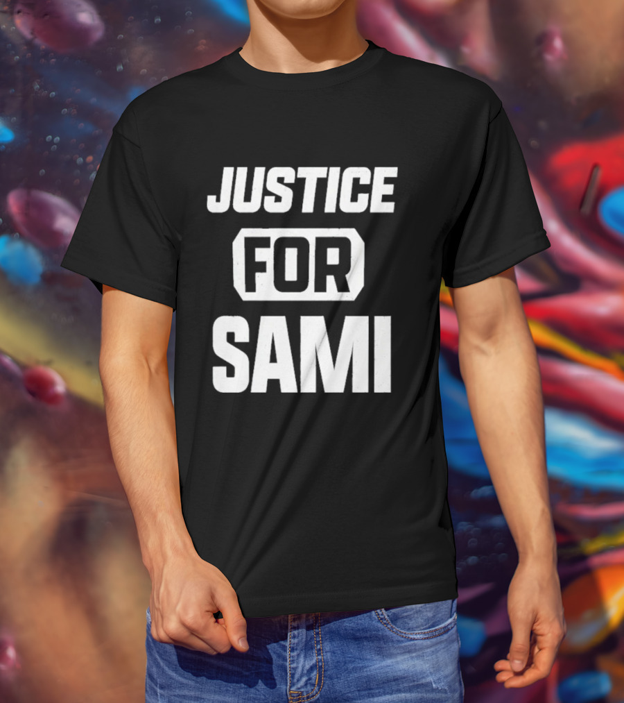 Justice For Sami Zayn WWE Fan T-Shirt