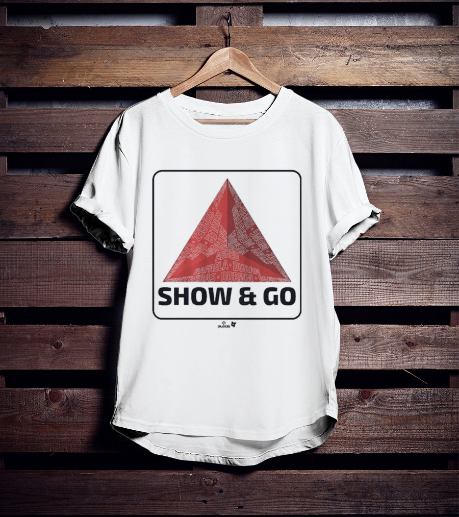 Boston Red Sox Show And Go Abreu Rafaela Duran Barras Durbin T-Shirt