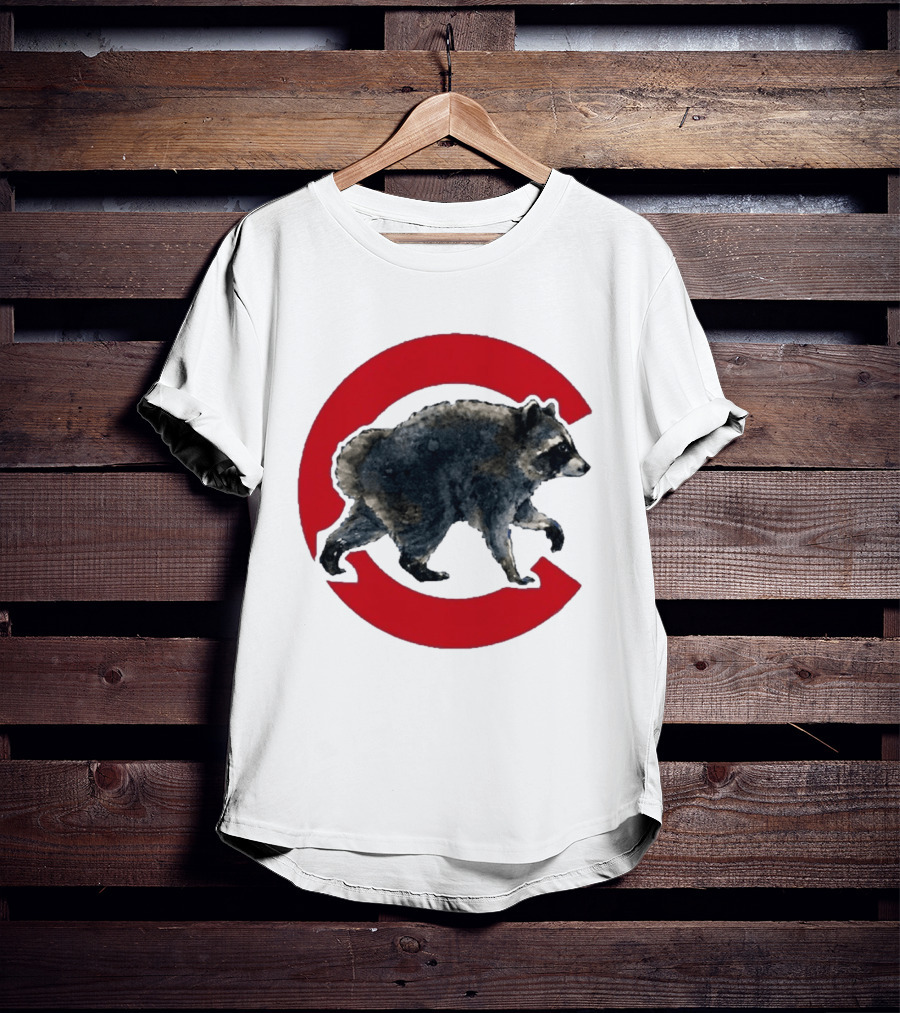 Cubs C Raccoon Jimothy T-Shirt