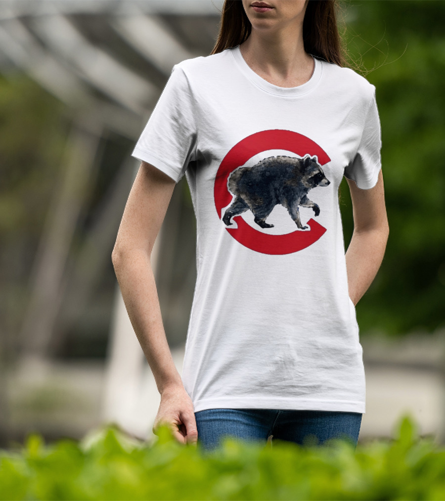 Cubs C Raccoon Jimothy T-Shirt