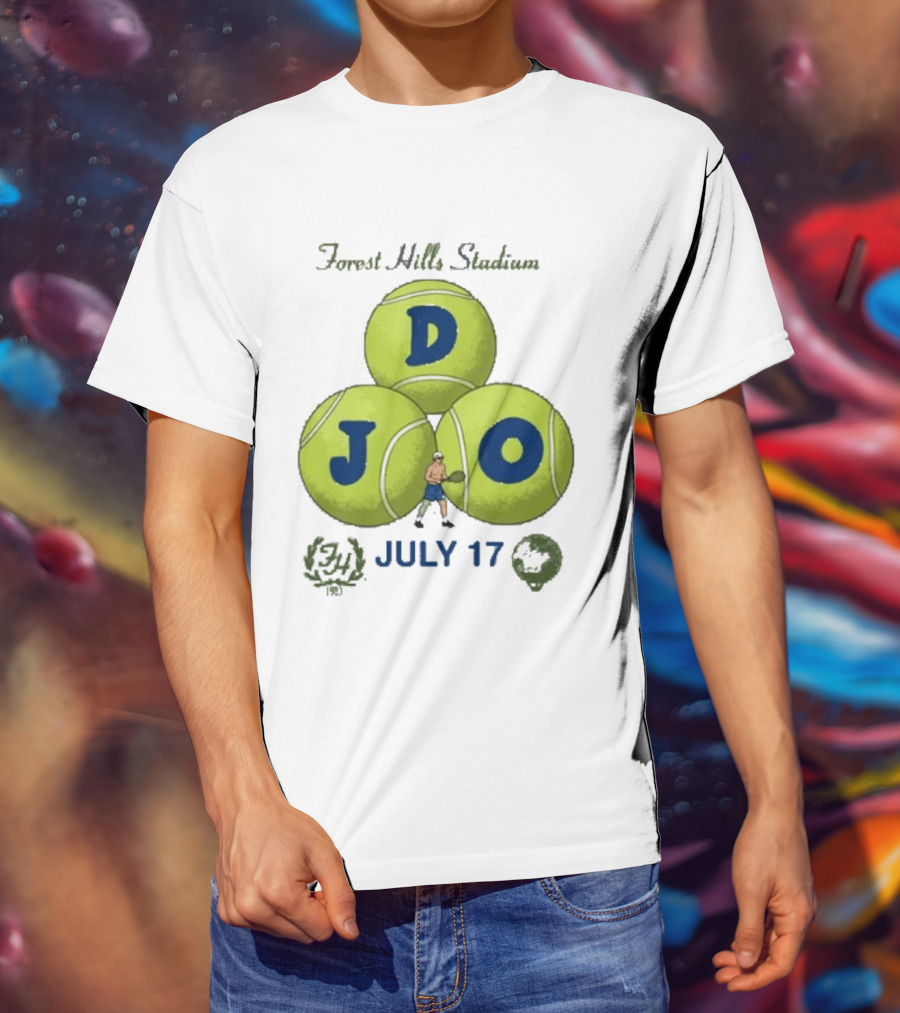 Forest Hills Stadium July 17 Tennis Event T-Shirt