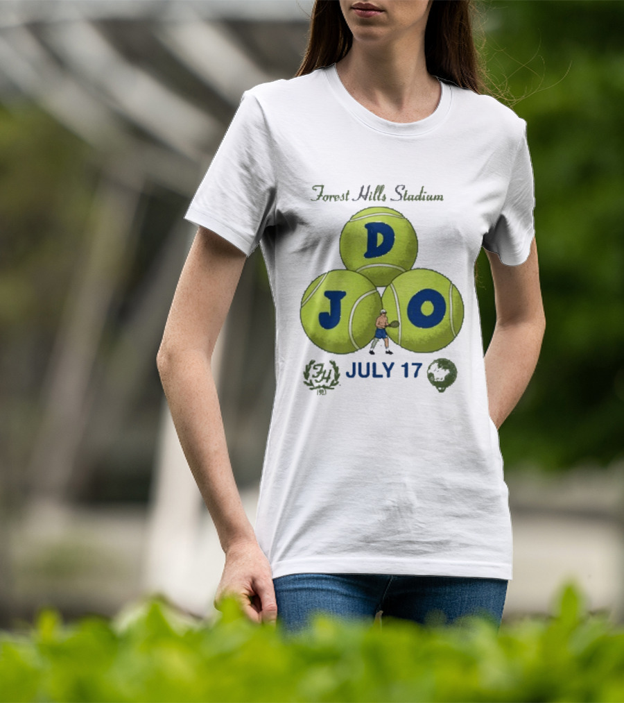 Forest Hills Stadium July 17 Tennis Event T-Shirt