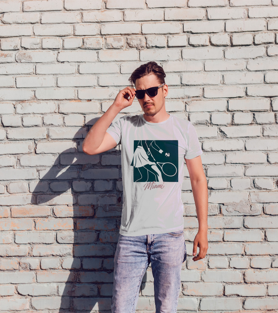 Miami Tennis Player T-Shirt