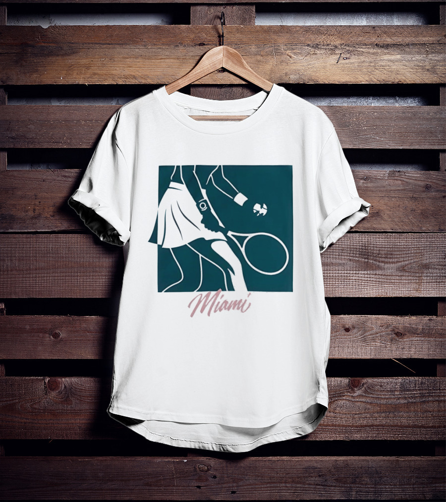 Miami Tennis Player T-Shirt