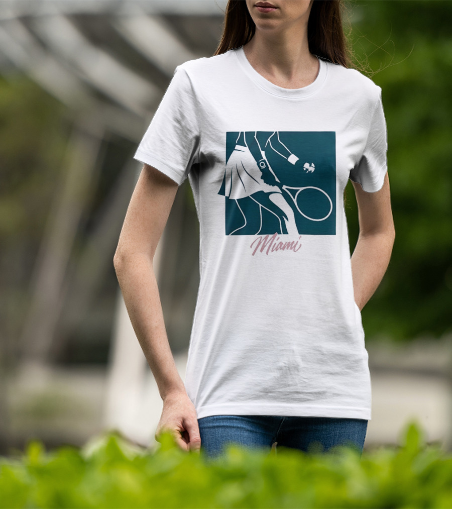 Miami Tennis Player T-Shirt