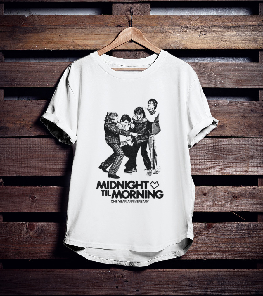 Midnight Til Morning One Year Anniversary Band T-Shirt