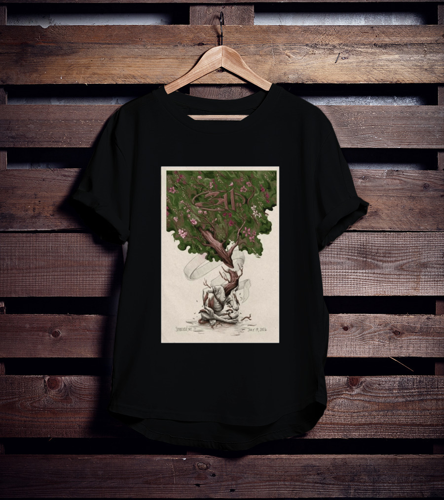 311 Syracuse NY July 19 2026 Tree And Blossoms Tour T-Shirt