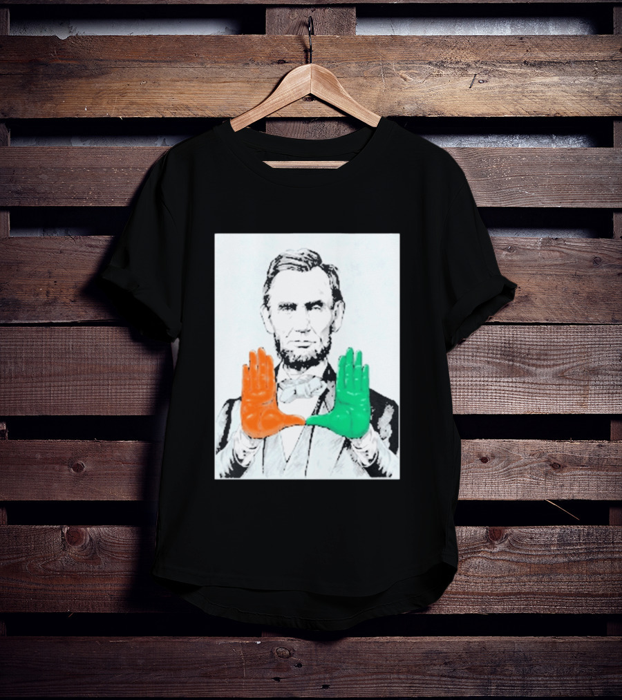 Abraham Lincoln Miami Hurricanes U Hands T-Shirt
