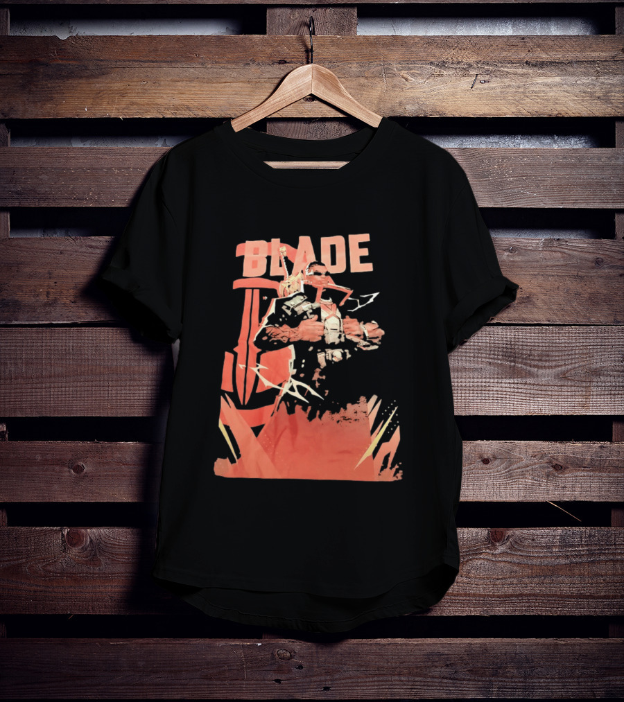 Blade Marvel Comic Vampire Hunter T-Shirt