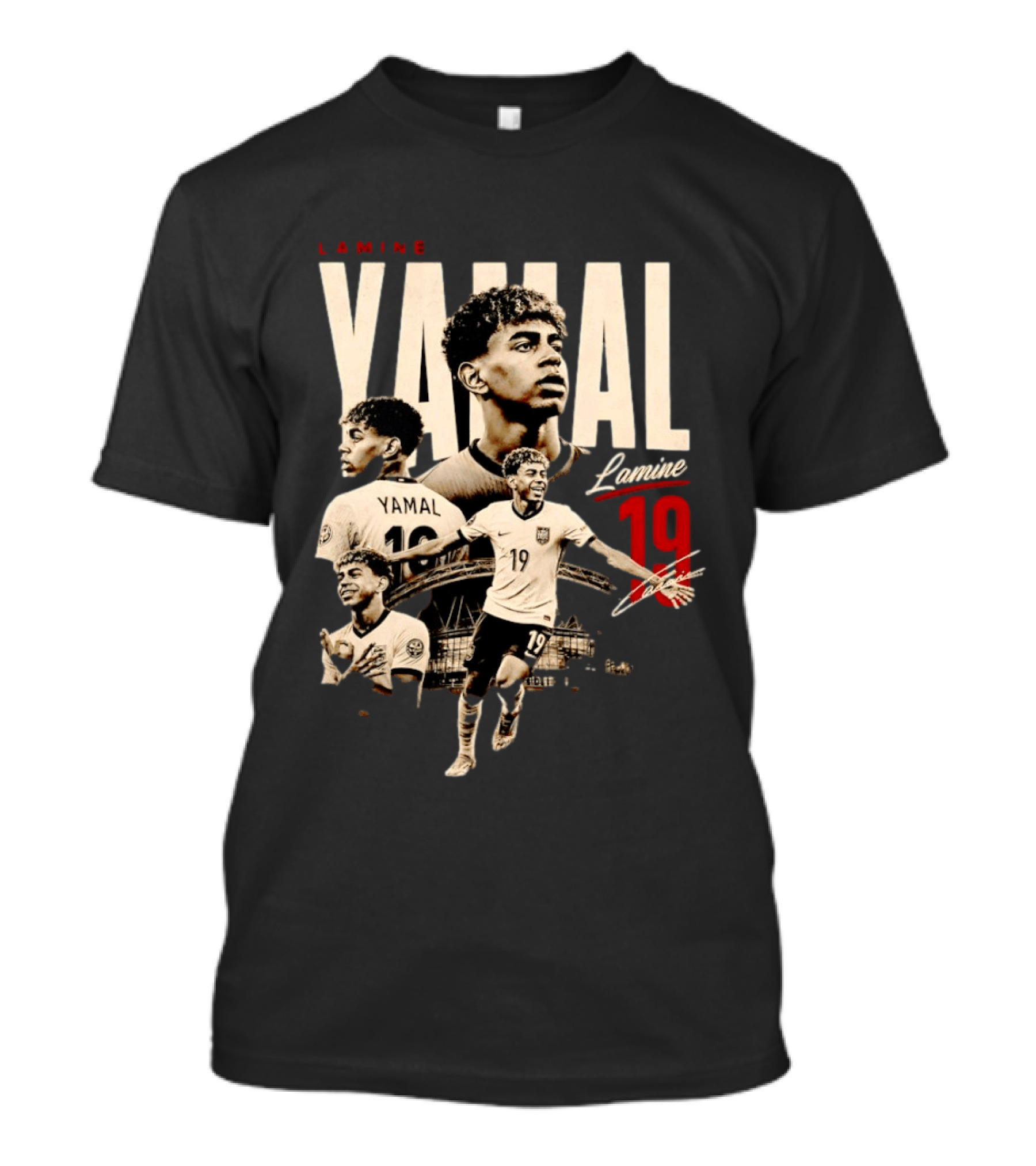 Lamine Yamal 19 Spain National Team T-Shirt