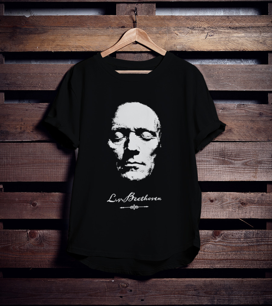 Ludwig Van Beethoven Mask T-Shirt